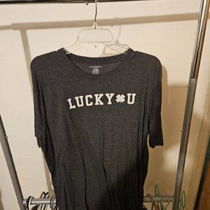 Gray t-shirt from Lucky Brand